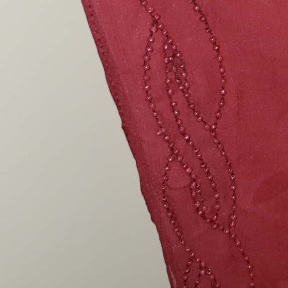 NWT kimono with Beading. - Picture 4 of 6